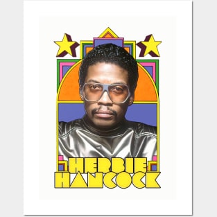 Herbie Hancock /\/ Retro Jazz Music Fan Design Posters and Art